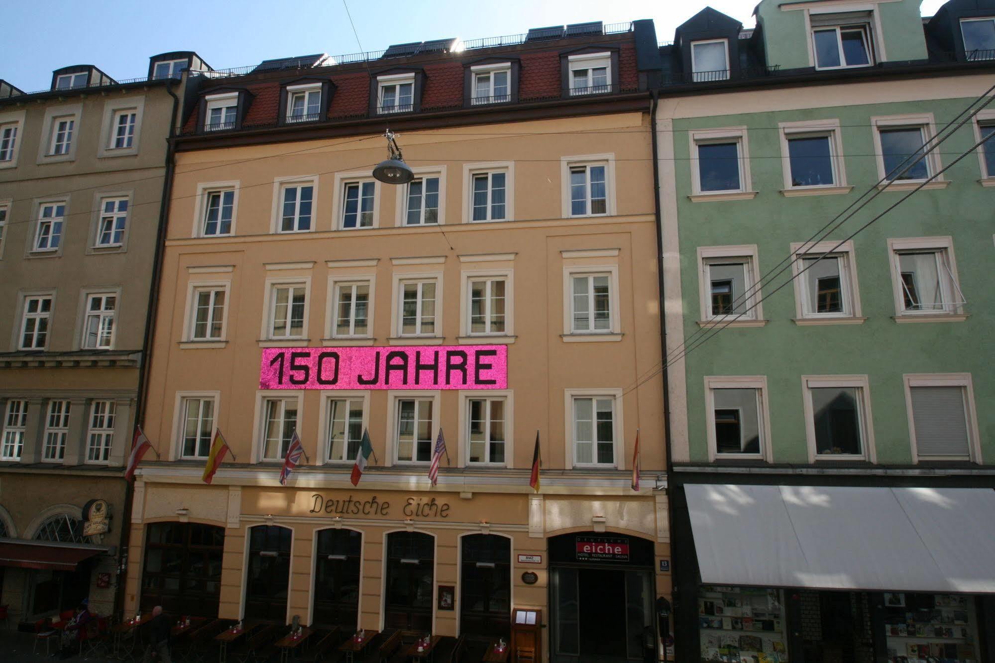 Hotel Deutsche Eiche Мюнхен Экстерьер фото
